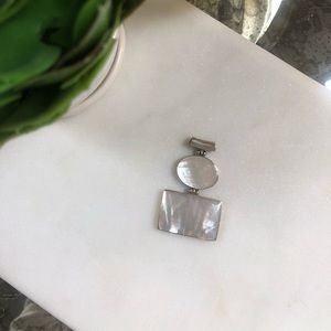 Mother of pearl necklace pendant